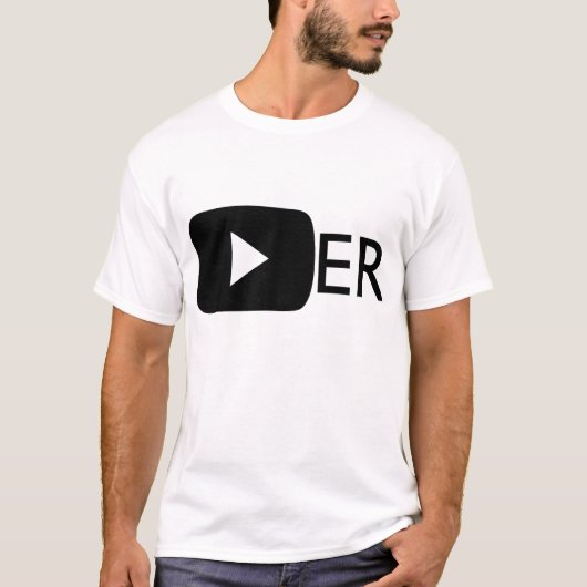 Youtuber T-shirt (Voorkant)