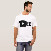Youtuber T-shirt (Voorkant volledig)