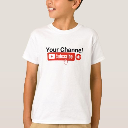 Youtuber T-shirt (Voorkant)