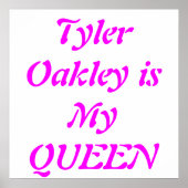 Youtuber Tyler Oakley Poster (Voorkant)
