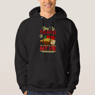 Youu2019re de Apple of My Pie Pie & Donut Premium Hoodie