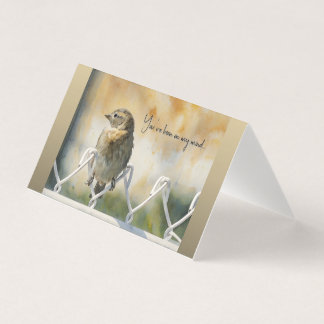 You've been on my mind... Thinking of You Card Kaart