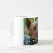 You've got a friend - Yorkshire-Terrier - Mug Koffiemok (Voorkant links)
