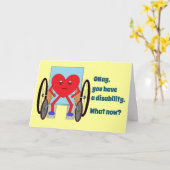 You've Got a Lot of Heart: Disability Kaart (Gele Bloem)