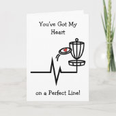 You've Got My Heart Valentine | Disc Golf Kaart (Voorkant)