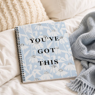You've Got This Quote Cosmos Bloem Notitieboek