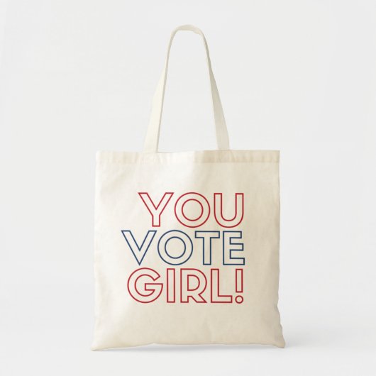 #YouVoteGirl Tas (Voorkant)