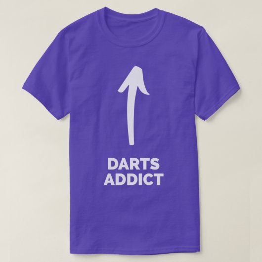 Youx27re a Darts Addict T-shirt (Design voorkant)