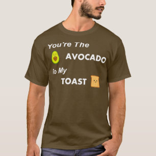 Youx27re de advocaat van mijn toast-avocado-paren t-shirt