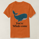 Youx27re Whalecome 1 T-shirt (Design voorkant)