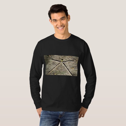 YouYou Chakras Stick Man Long-shirt T-shirt (Voorkant volledig)