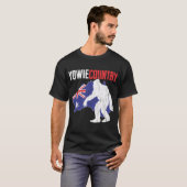 Yowie-land (vlag) t-shirt (Voorkant volledig)