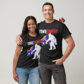 Yowie-land (vlag) t-shirt (Unisex)