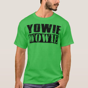Yowie Wowie Black Text T-shirt
