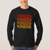 Yowza Weird Goofy Odd Old Retro Repeating Dad Wor T-shirt (Voorkant)