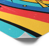 YOWZA! Wervelexplosie: Pop Art Poster (Hoek)