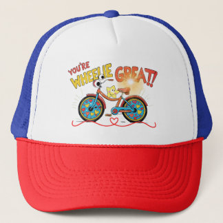Yoy are Wheely great funny hat Trucker Pet