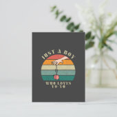 Yoyo boy briefkaart (Staand voorkant)