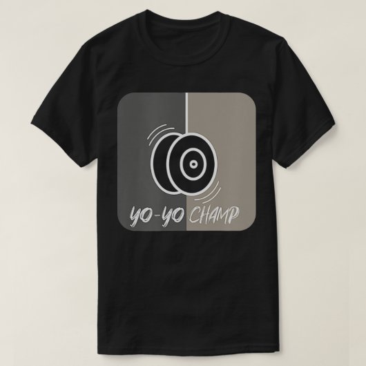 YoYo Champ Design, Yo yo   1  T-shirt (Design voorkant)