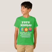 Yoyo-geleerde je kent het allemaal T-Shirt (Voorkant volledig)