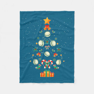 Yoyo Kerstboom Kerstmis Fleece Deken