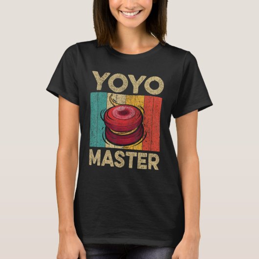 Yoyo Master  Vintage Yoyo T-shirt (Voorkant)