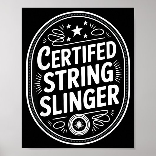 Yoyo Player Vintage Yo-yo  Poster (Voorkant)