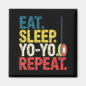 Yoyo Player Yo-yo Enthusiast  Magneet (Voorkant)