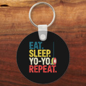 Yoyo Player Yo-yo Enthusiast Sleutelhanger (Voorkant)