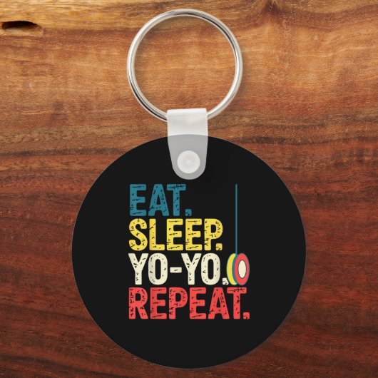 Yoyo Player Yo-yo Enthusiast Sleutelhanger (Voorkant)