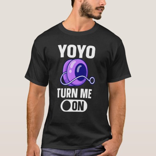 YoYo Turn Me On Yo-Yo T-shirt (Voorkant)