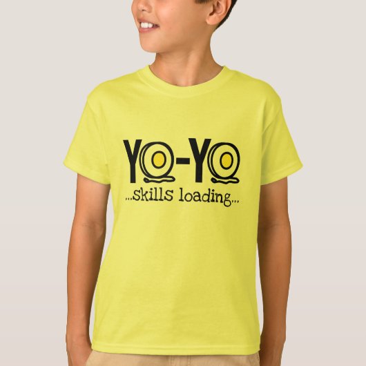 YOYO-vaardigheden laden T-shirt (Voorkant)
