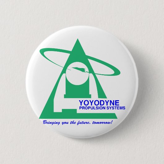 Yoyodyne Propulsion T-Shirt Ronde Button 5,7 Cm (Voorkant)