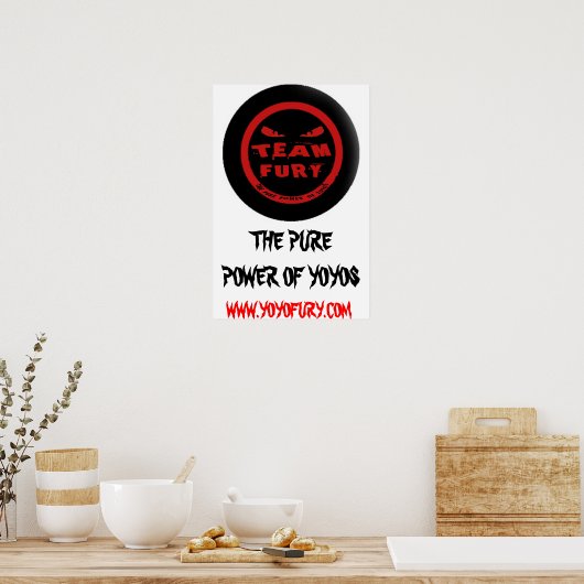 YOYOFURY POSTER (Keuken)