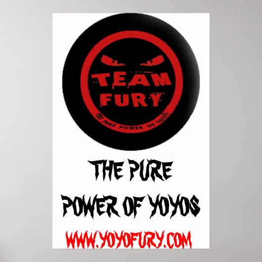 YOYOFURY POSTER (Voorkant)