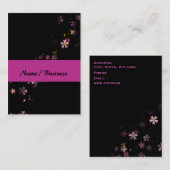 Yozakura (Night Sakura)-kaart Visitekaartje (Voorkant / Achterkant)