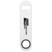 YPCC-flesopening Speed Flessenopener (Voorkant)