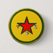 ypg logo 2 ronde button 5,7 cm (Voorkant)