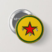 ypg logo 2 ronde button 5,7 cm (Voorkant /achterkant)