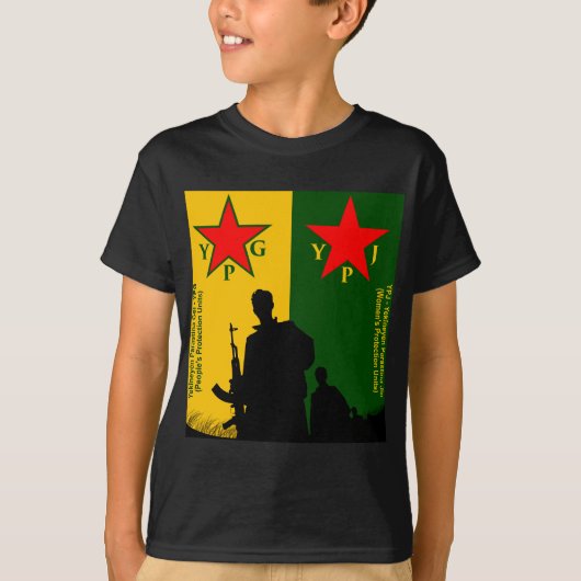 ypg-ypj 2 t-shirt (Voorkant)