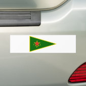 YPJ Flag Bumpersticker (Op auto)