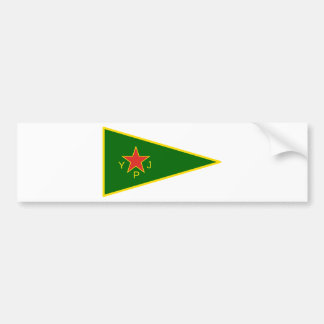 YPJ Flag Bumpersticker