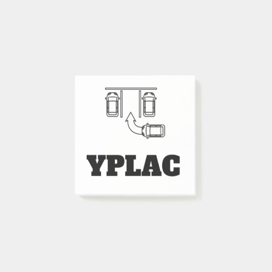 YPLAC Post it Notes - Ideaal voor auto-Windows (Voorkant)