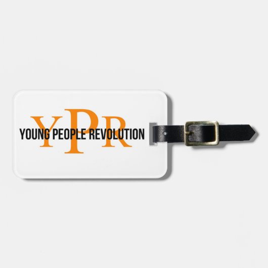 YPR-Bagagelabel Bagagelabel (Voorkant horizontaal)