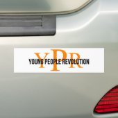 YPR-Bumpersticker Bumpersticker (Op auto)