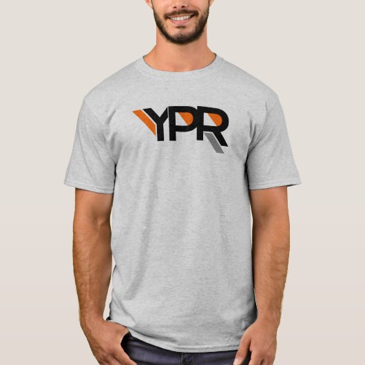 YPR lifestyle Gray T-shirt (Voorkant)
