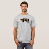 YPR lifestyle Gray T-shirt (Voorkant volledig)