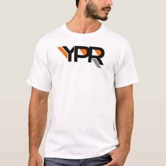 YPR-T-shirt — Grijze streep T-shirt