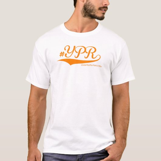 #YPR V-nek T-shirt (Voorkant)