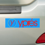 Ypres Blue Sticker (Op auto)